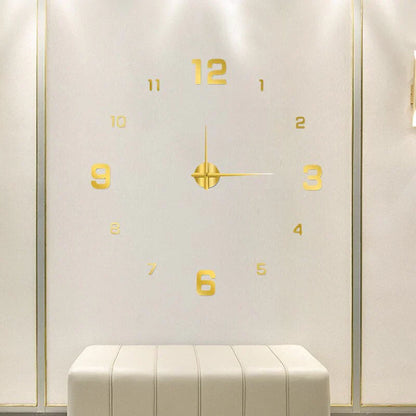 Skorter | Diy Wall Clock - Acrylic Minimalist Design - Unique And Stylish