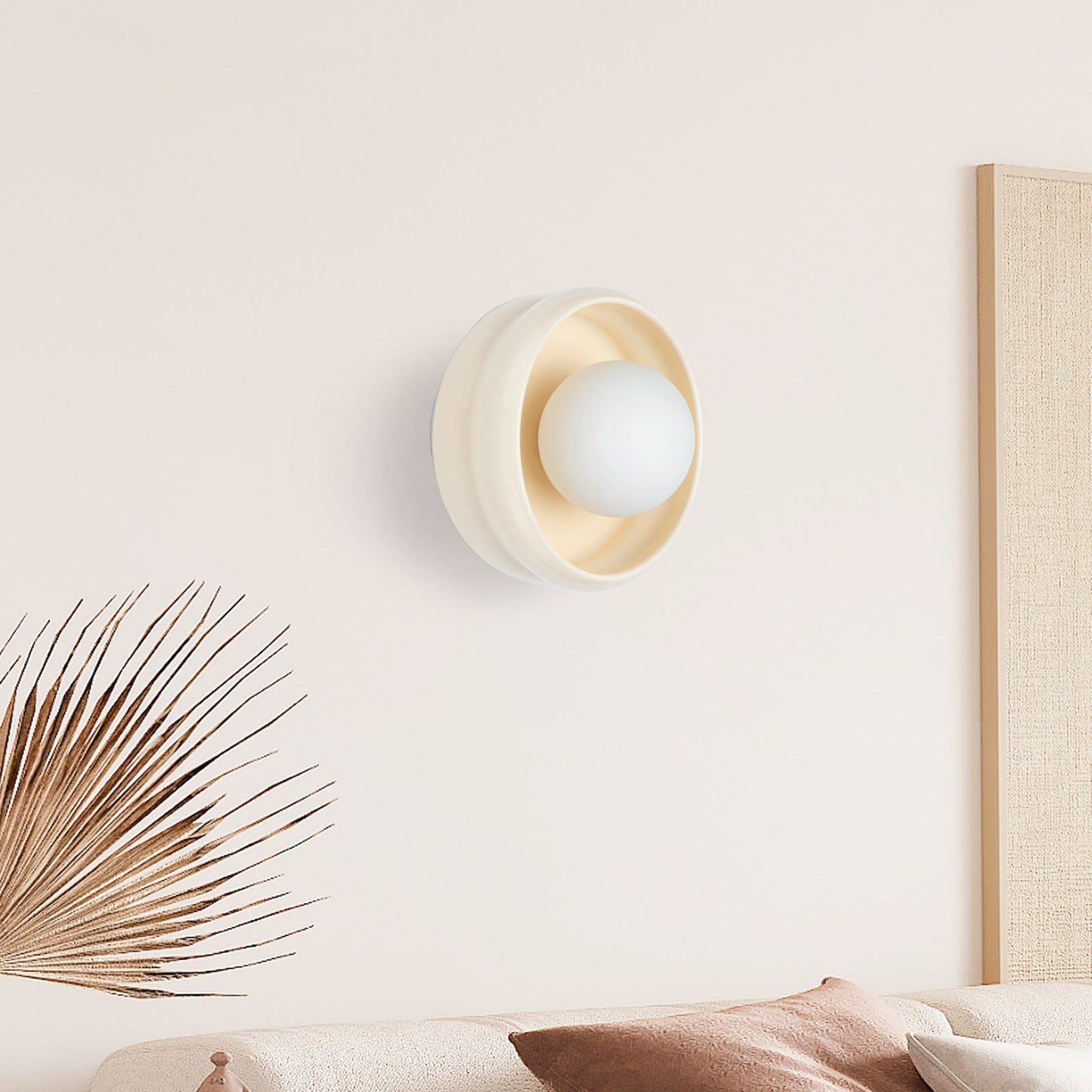 Skorter | Modern Striped Simple Ceramic Wall Lamp
