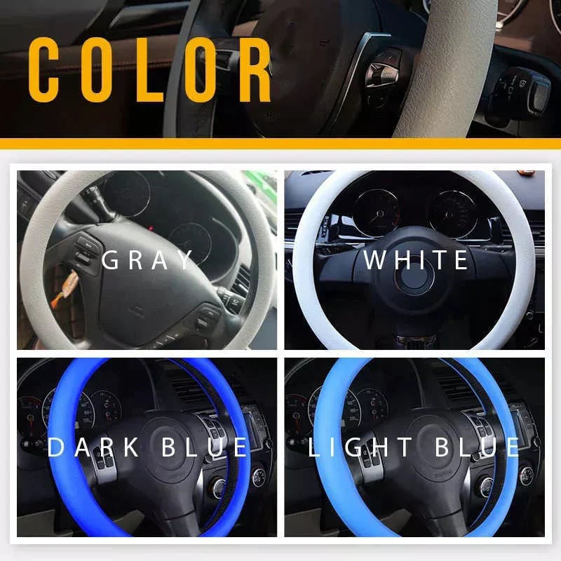 Skorter | Cool non-slip silicone steering wheel cover
