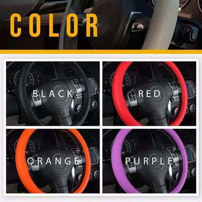 Skorter | Cool non-slip silicone steering wheel cover