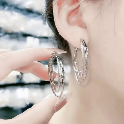 Skorter | Multilayer round earrings