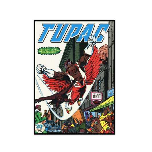 Skorter | Dangerous 2Pac Retro Music Poster Framed Wall Art Print