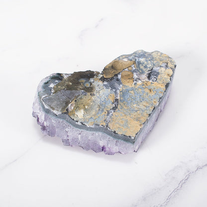 Skorter | Amethyst Cluster Heart