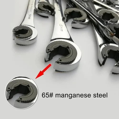 Skorter | 2-in-1 Ratchet Wrench with Flexible & Fixed Head Design