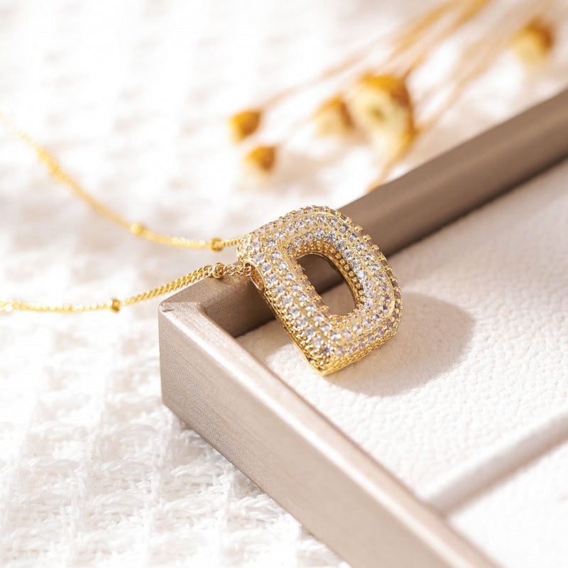 Skorter | Alphabet-Diamond-Pendant-Necklace