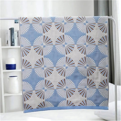 Skorter | Dahlia Blossom Cotton Bath Towel