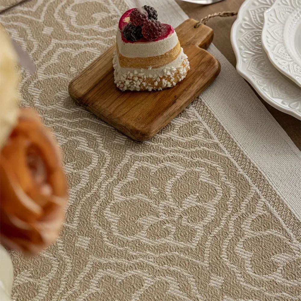 Skorter | Damask Dune Table Runner