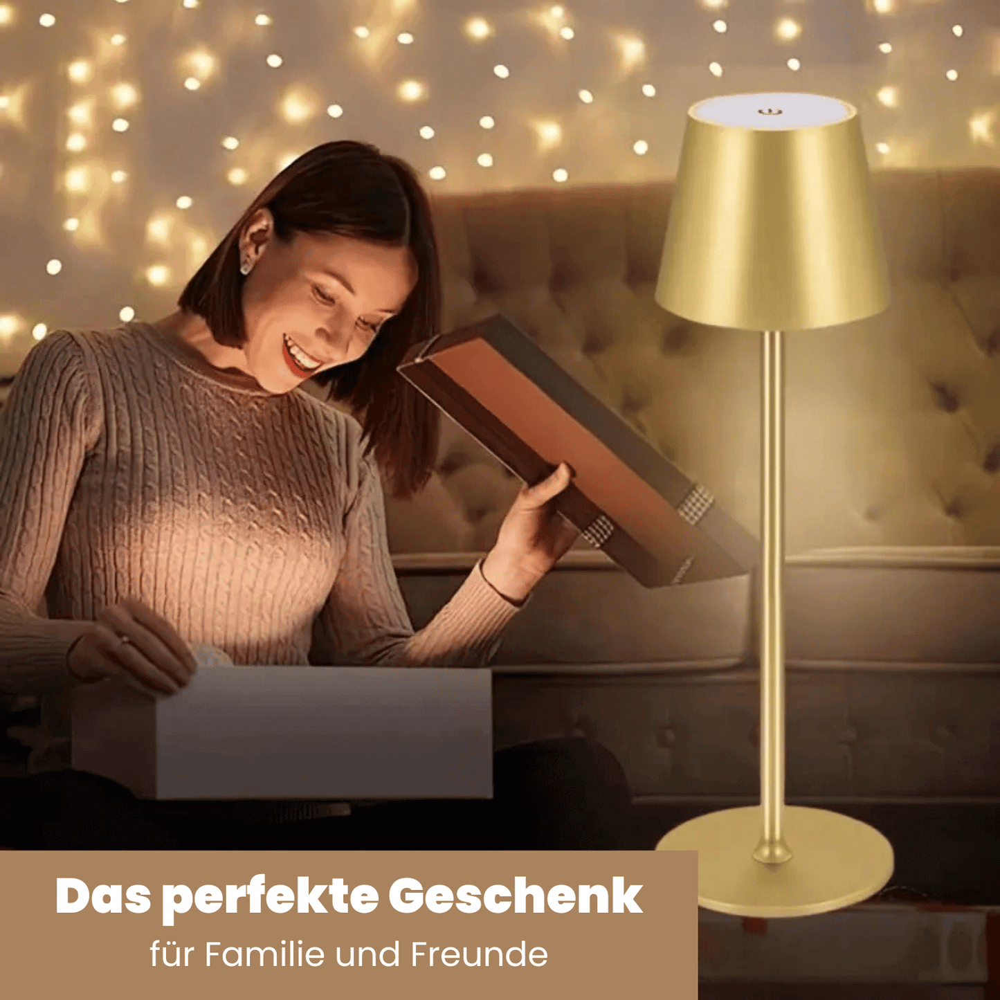 Skorter | LED Table Lamp – Wireless, Touch Control & Dimmable Light