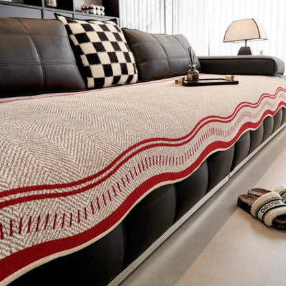 Skorter | Modern Wave Anti-Slip Sofa Cover