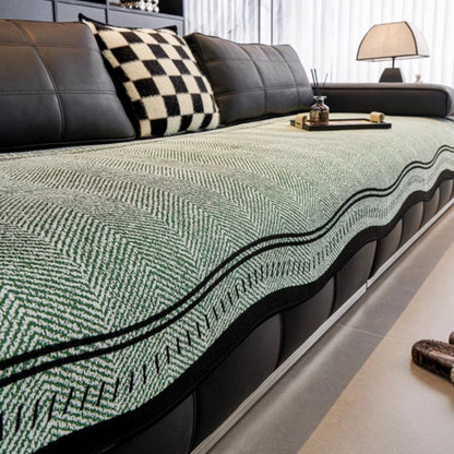 Skorter | Modern Wave Anti-Slip Sofa Cover