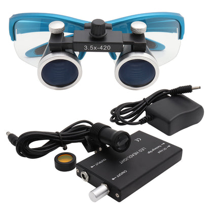 Skorter | Dental Loupes Magnifier with & LED Headlight for Precision Work
