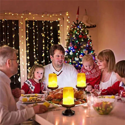 Skorter | FlameGlow LED Lamp – Flickering Flame Effect for Warm and Cozy Atmosphere