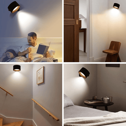 Skorter | FlexiLamp – Wireless Rechargeable 360° LED Wall Light for Indoors & Outdoors