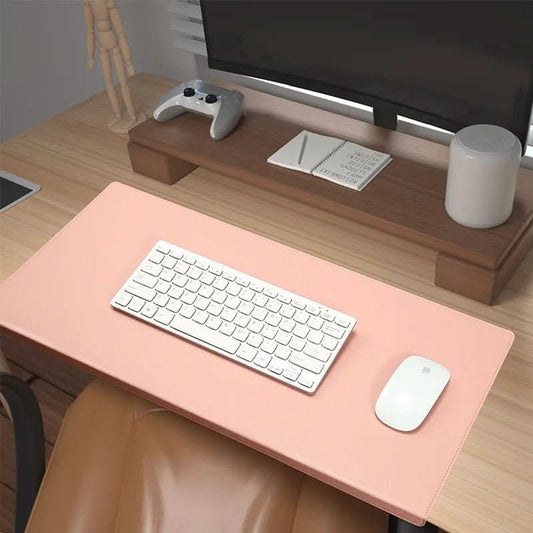 Skorter | Ergonomic PU Leather Desk Pad with Wrist Support