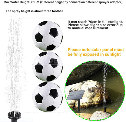 Skorter | Removable solar-powered outdoor fountain pump