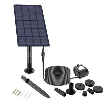 Skorter | Removable solar-powered outdoor fountain pump