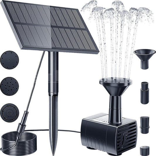 Skorter | Removable solar-powered outdoor fountain pump