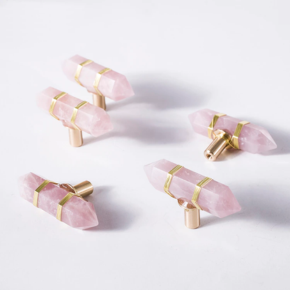 Skorter | Elegance Crystal Brass Cabinet Knob