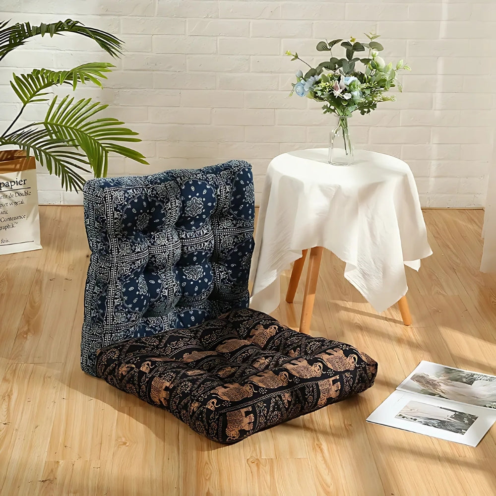 Skorter | Bohemian Square Cushion Seat Pad