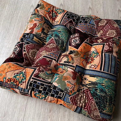 Skorter | Bohemian Square Cushion Seat Pad