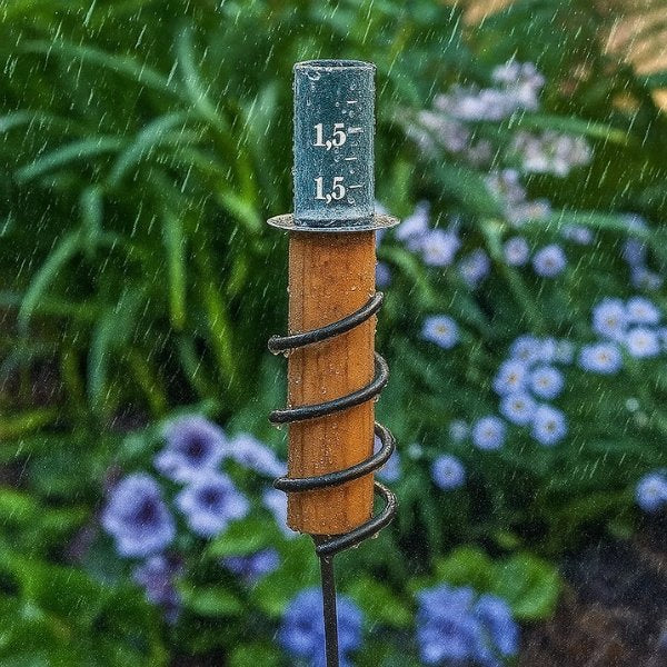 Skorter | Copper Rain Gauge | Durable, Floating Design for Home Garden & Lawn Water Measurement