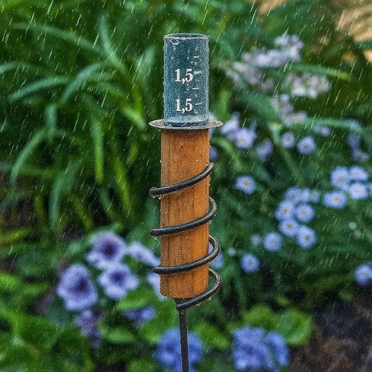Skorter | Copper Rain Gauge | Durable, Floating Design for Home Garden & Lawn Water Measurement