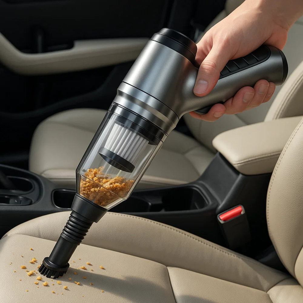 Skorter | Car Vacuum Cleaner - Powerful and Compact Car Vac for Quick Cleaning