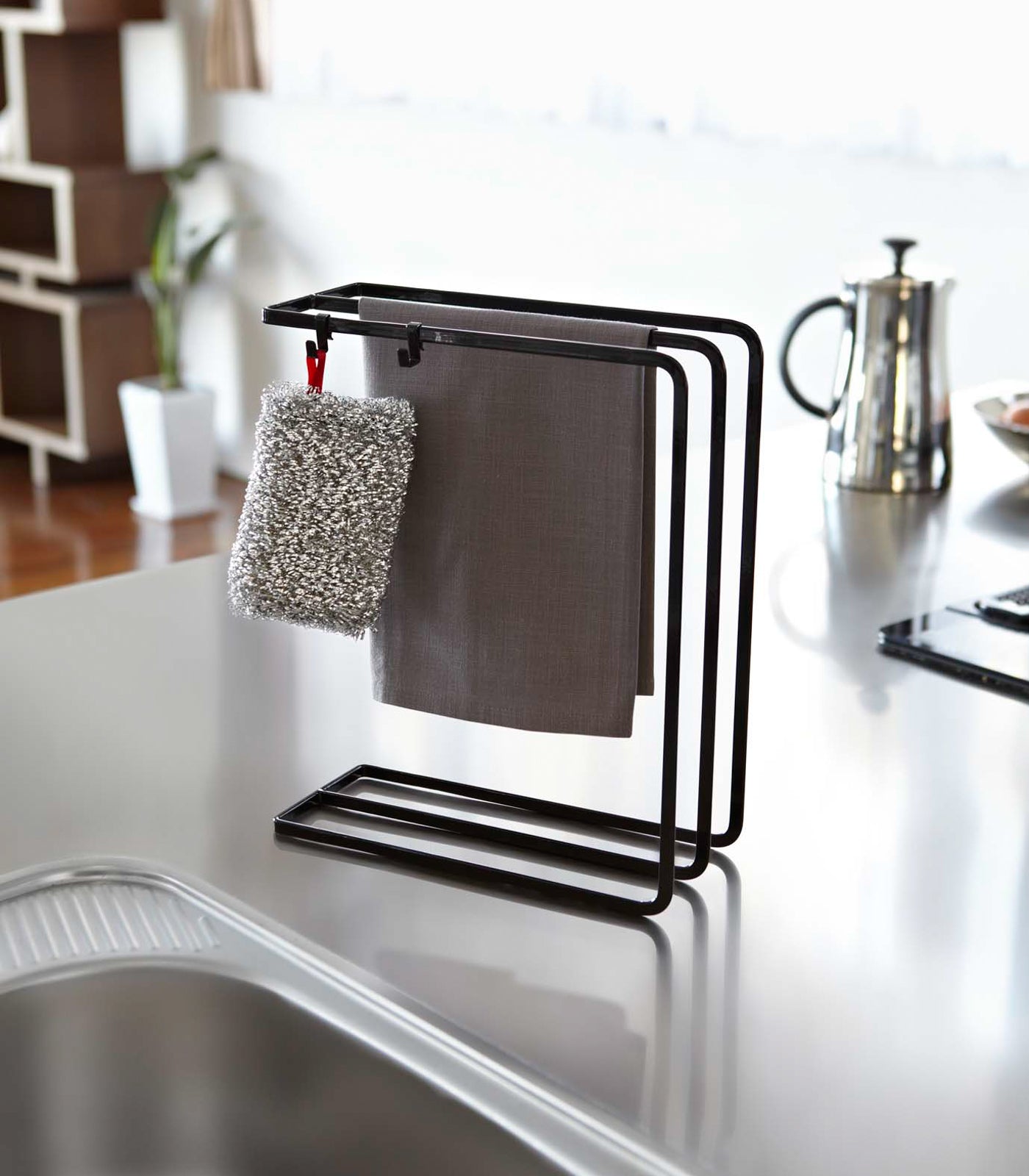 Skorter | Dish Towel Holder - Steel