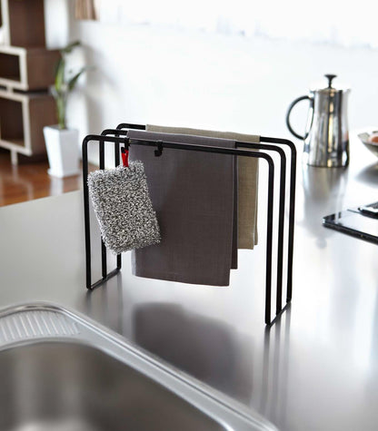 Skorter | Dish Towel Holder - Steel