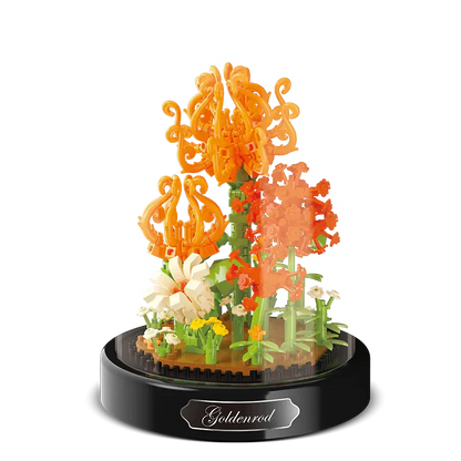 Skorter | Diy Micro Flowers Building Blocks Mini Brick Particles Eternal Life Flowers Home Decoration Assembly Puzzle Toy Kids Gift