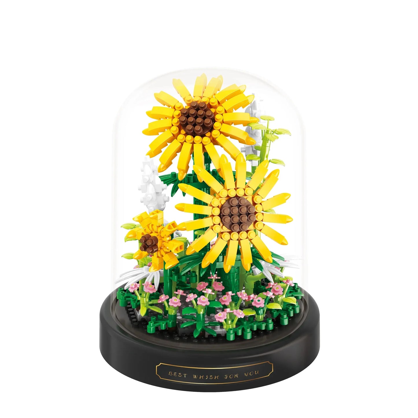 Skorter | Diy Micro Flowers Building Blocks Mini Brick Particles Eternal Life Flowers Home Decoration Assembly Puzzle Toy Kids Gift