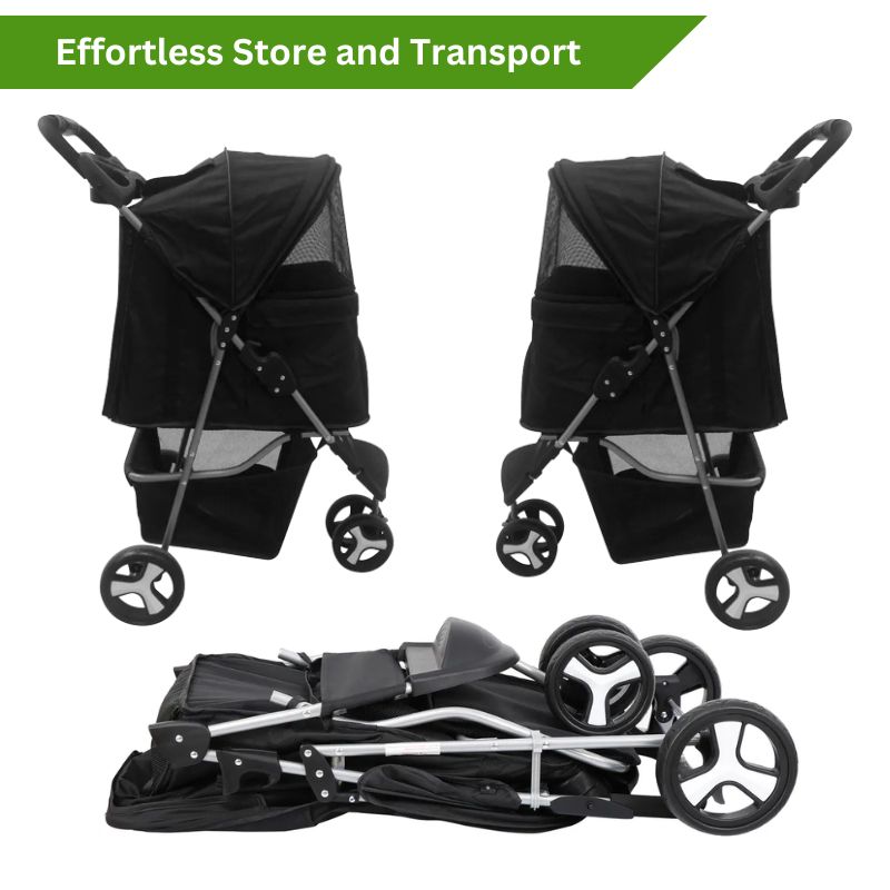 Skorter | Foldable Stroller for Small and Large Dogs