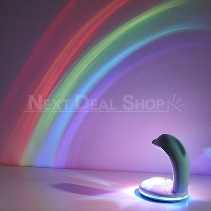 Skorter | Dolphin Rainbow Night Light