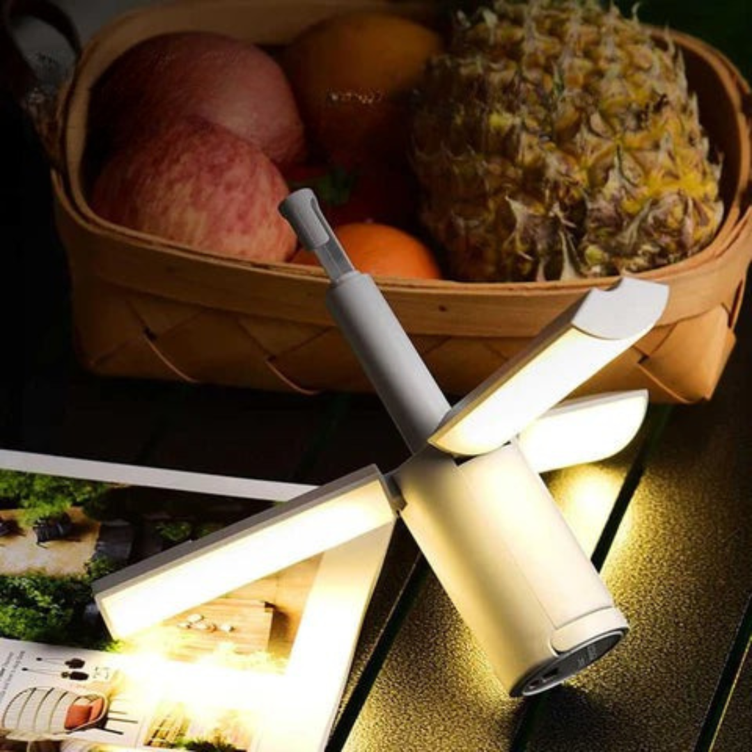Skorter | All-in-One Camping Lamp | Rechargeable Outdoor Light with Adjustable Brightness & Long Battery Life