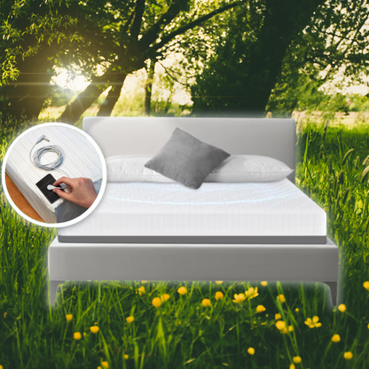 Skorter | Fitted Organic Earthing Grounding Sheet Bed - Earthing Mattress Cover with Silver Weave Technology