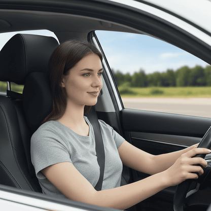 Skorter | 2-piece Set Memory Foam Neck Pillows for Maximum Driving Comfort