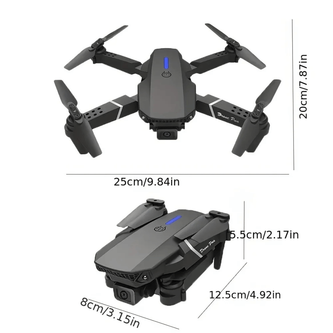 Skorter | Rc Drone - 4k Camera Foldable + Altitude Hold Function