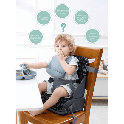Skorter | Children's Height Chair - Washable Chair With Safety Belt