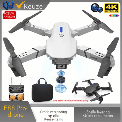 Skorter | Rc Drone - 4k Camera Foldable + Altitude Hold Function