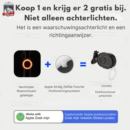 Skorter | Bicycle GPS Tracker | 2-In-1 Bicycle Light