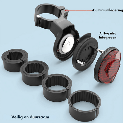 Skorter | Hidden Bike GPS Holder - Apple Airtag And Garmin