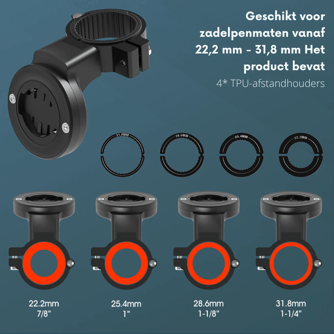 Skorter | Hidden Bike GPS Holder - Apple Airtag And Garmin