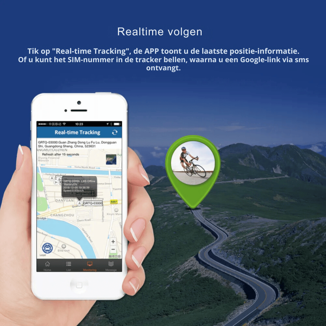 Skorter | Bike GPS Tracker - Waterproof + SOS Alarm