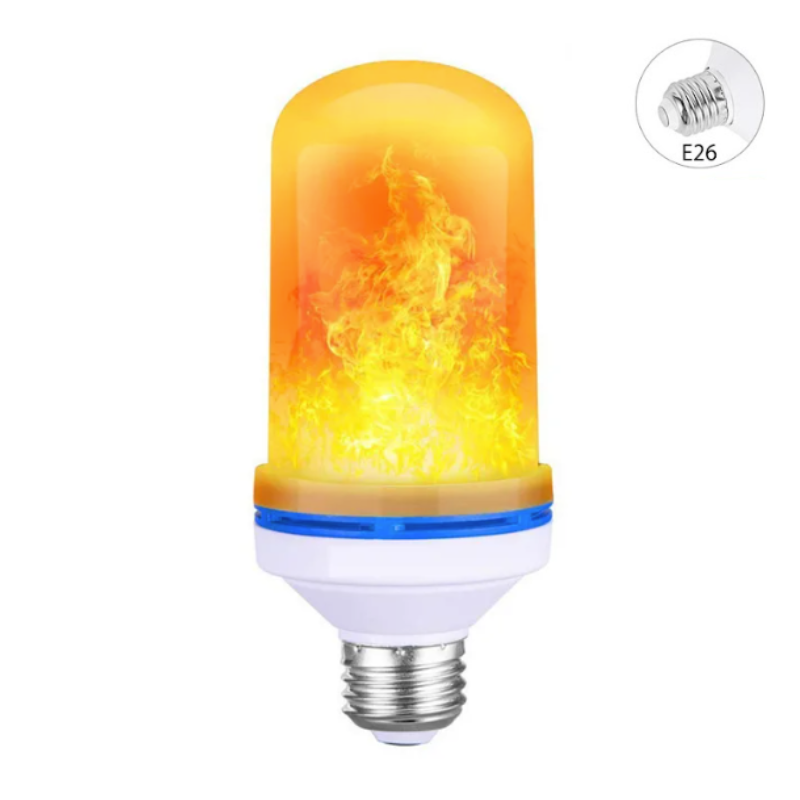 Skorter | Flickering Flame LED Bulb | Energy-Efficient, Safe & Ideal for Cozy Home Ambiance