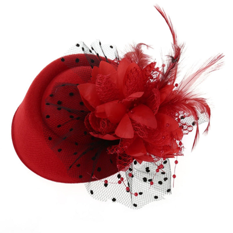 Skorter | Vintage konst ull hatt 