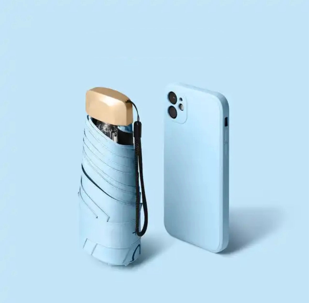 Skorter | Compact Mini Umbrella – Portable Rain and Sun Protector for On the Go