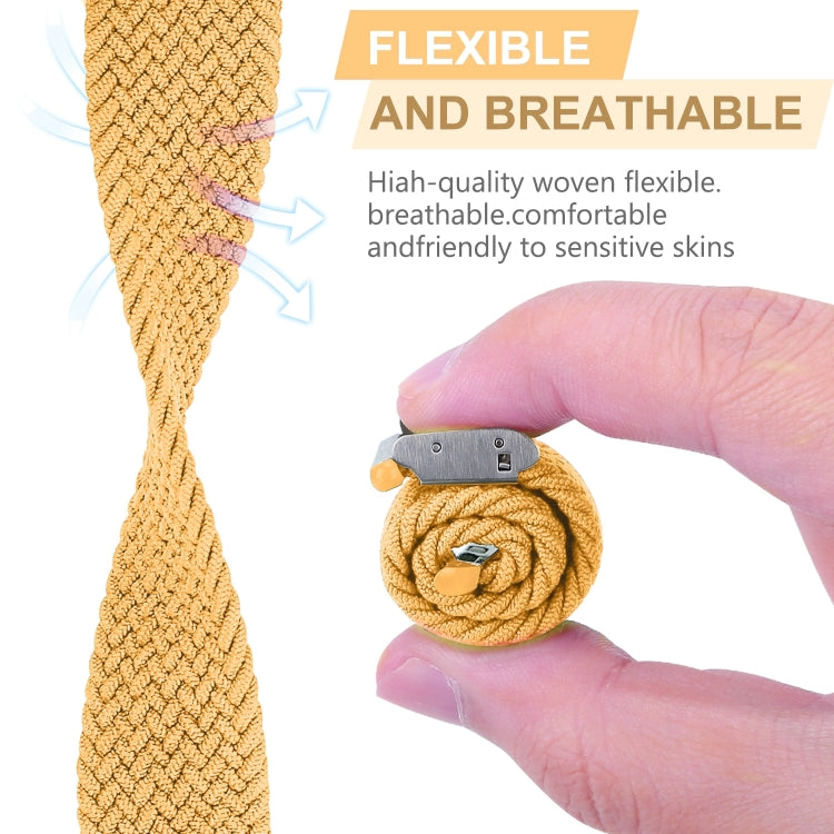 Skorter | Braided + Stainless Steel Watch Band for Apple Watch Series 7 45mm / 6 & SE & 5 & 4 44mm / 3 & 2 & 1 42mm (Teal)