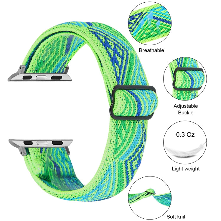 Skorter | Elastic Watch Band for Apple Watch Series 7 45mm / 6 & SE & 5 & 4 44mm / 3 & 2 & 1 42mm(04)