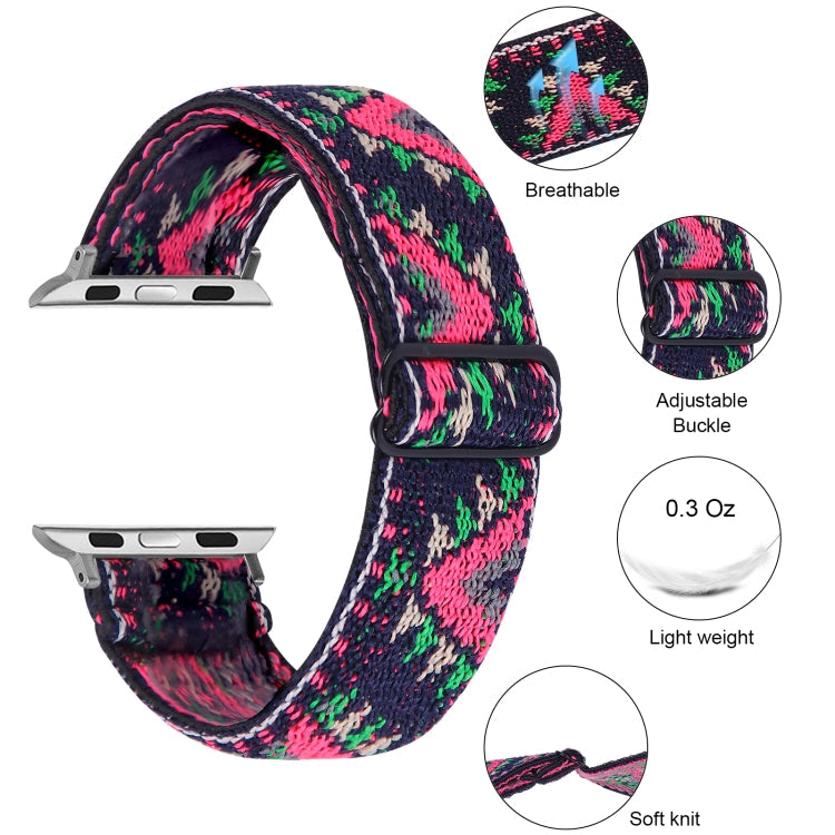 Skorter | Elastic Bracelet for Apple Watch Series 7 45mm / 6 & SE & 5 & 4 44mm / 3 & 2 & 1 42mm(08)