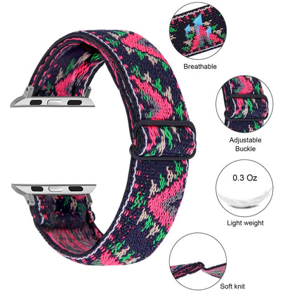 Skorter | Elastic Bracelet for Apple Watch Series 7 45mm / 6 & SE & 5 & 4 44mm / 3 & 2 & 1 42mm(08)